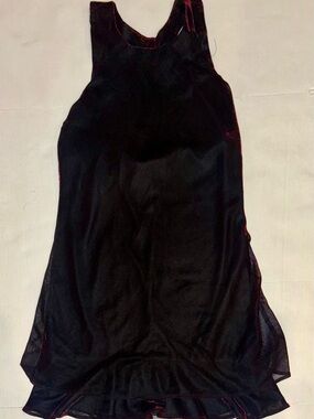 All That Jazz Black Tank with Red Trim